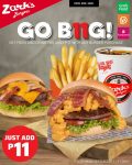 Zark's Burgers - Buy Any Burger and Upgrade Your Meal for β±11