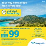 Cebu Pacific - Seat Sale: As Low As ₱99 to Select Philippine Destinations