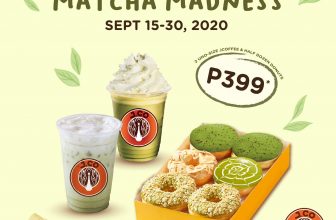 J.CO Donuts & Coffee - Matcha-based Half Dozen Set + 2 UNO-size Coffee for ₱399