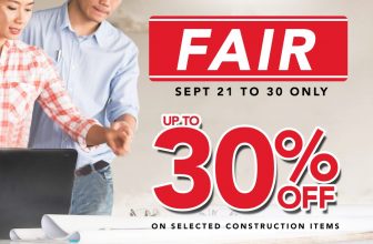 Ace Hardware - Builders Fair: Up to 30% Off on Selected Construction Items