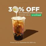 Tiger Sugar - Get 30% Off with Minimum Purchase of ₱300 via GrabFood
