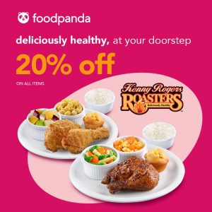Kenny Rogers Roasters - Get 20% Off When You Order via Foodpanda 