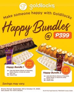 Goldilocks - Happy Bundles for ₱399 (Save ₱51)