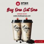 Macao IMperial Tea - Buy 1, Get 1 Cheesecake and Pearl Milk Tea, Online Orders Only