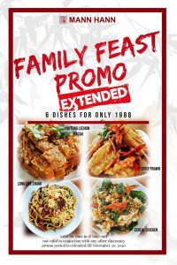 Mann Hann - Extended: Family Feast Promo for ₱1,988