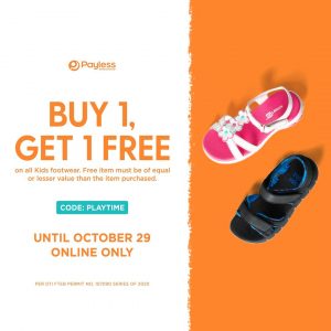 Payless - Buy 1, Get 1 FREE on Kids Footwear