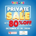 Toys"R"Us - Private Sale: Up to 80% Off at Robinsons Galleria and Festival Mall