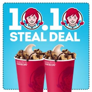 Wendy's - 10.10 Deal: Two Frosty Choco Cookie Overload for ₱99 Wendy's - 10.10 Deal: Two Frosty Choco Cookie Overload for ₱99