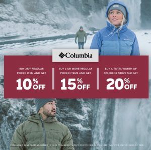Columbia Sporstwear - Get Up to 20% Off on Regular Priced Items