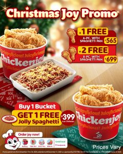 Jollibee - Christmas Joy Promo