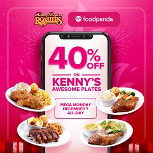 Kenny Rogers Roasters - Get 40% Off on Awesome Plates Orders via FoodPanda 