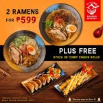Ramen Shokudo - Get 2 Ramens for ₱599