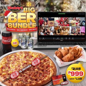Shakey's - December Big Ber Bundle for ₱999 (Was ₱2,118)