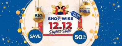 Shopwise - 12.12 Deal: Buy 1, Take 1 and 50% Off Promos