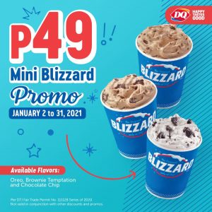 Dairy Queen - Mini Blizzard for ₱49