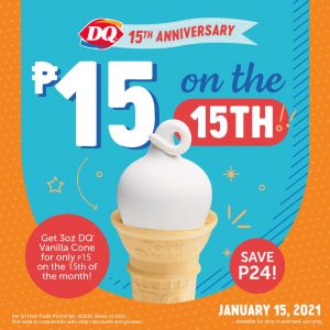 Dairy Queen Vanilla Cone P15 Jan21