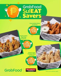 Frankie's New York Buffalo Wings - GrabFood SulEAT Savers Promo