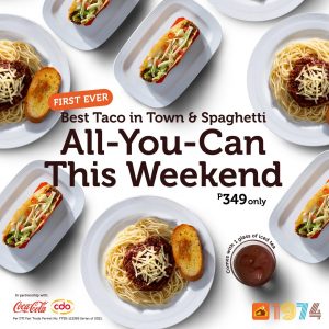 Pancake House - Best Taco in Town and Classic Spaghetti All-You-Can for ₱349