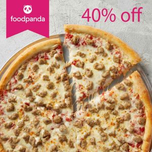 Sbarro - Foodpanda Mega Monday Deal Extended: Get 40% Off