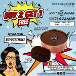 Boulangerie22 - Buy 1 Get 1 FREE Fudge Cakes