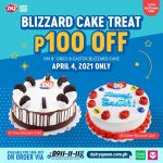Dairy Queen - Blizzard Cake Treat: Get ₱100 Off