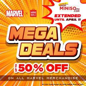 Miniso - Mega Deals Extended: Get Up to 50% Off Marvel Merchandise