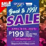 The Tshirt Project - Back to 1991 Sale Extended: ₱199 on Selected Items