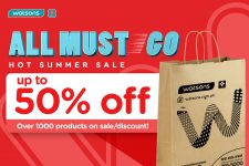 Watsons - All Must Go Hot Summer Sale: Get Up to 50% Off