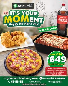 Greenwich - Mother's Day Bundle for ₱649 (Save ₱176)