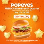 Popeyes - Get FREE Chicken French Quarter via Central Delivery