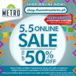 The Metro Stores - 5.5 Deal: Get Up to 50% Off on Online Purchases