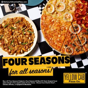 Yellow Cab - Four Seasons Pizza Promo 