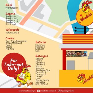 Andok's Litson Baka Available Branch Locations 2 Andoks Litson Baka Outlets 3 Jun21