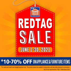 CW Home Depot - Red Tag Sale: Get Up to 70% Off