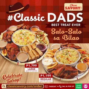 Classic Savory - Father's Day: Salo-Salo sa Bilao Promo