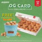 Krispy Kreme - Get FREE OG Bites Bucket of 24 (Save P235)