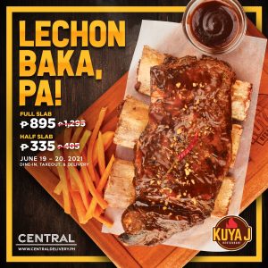 Kuya J Restaurant - Father's Day Lechon Baka Promo