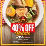 Kuya J Restaurant - Bulalo for P314 (Was P524) via Central Delivery