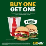 Subway - Buy 1 Get 1 Pandesal Slider Promo