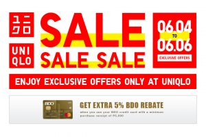 Uniqlo - 3-Day Sale at SM Malls Branches