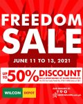 Wilcon Depot - Freedom Sale: Get Up to 50% Off