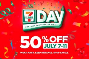 7 Eleven Day 50off promo Jul21