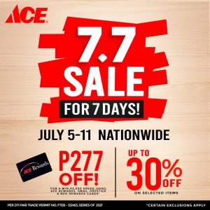 ACE Hardware - 7.7 Deal: Get Up to 30% Off on Selected Items
