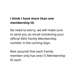 Ask BJÖRN - Ikea Family Membership Sign-up Woes: Answers to Most FAQs Ask BJÖRN - Ikea Family Membership Sign-up Woes: Answers to Most FAQs