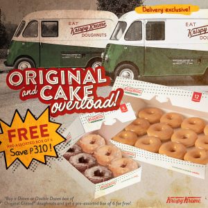 Krispy Kreme - Get FREE Pre-Assorted Box of 6 for Every OG Dozen or Double Dozen