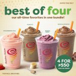 Jamba Juice - Get 4 Smoothies for P550 (Save P150)