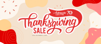 Automatic Centre - Thanksgiving Sale