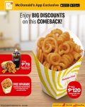 McDonald's - Get Up to P29 Off on Twister Fries via the McDonald's App