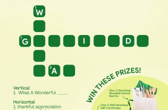 Serenitea Crossword Giveaway