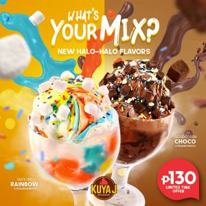 Kuya J Resto - New Halo-Halo Flavors for P130